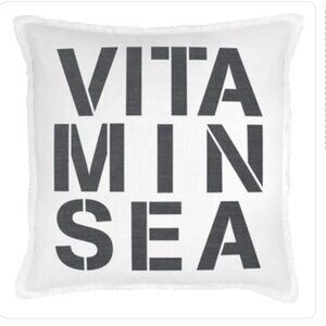 Face to Face Euro Pillow - Vitamin Sea